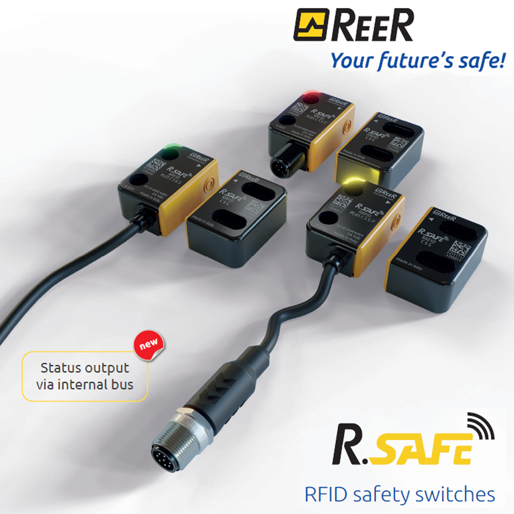 1294023 REER SENSOR+ACTUATOR COMBO PLUS, TEACH-IN CODING, CAT 4, A/M RESET, 10M CABLE(RRFID PLUS C S T X)